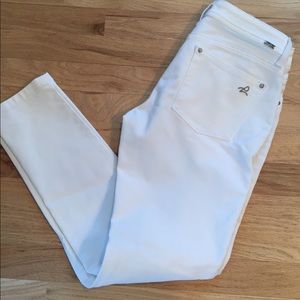 DL 1961 white Emma jeans